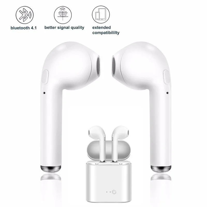 I7s TWS I7 Sporta Earbuds Austiņas Ar Mic, Lai Smart Tālrunis iPhone Xiaomi Samsung, Huawei Bezvadu Skaļrunis Bluetooth Austiņas
