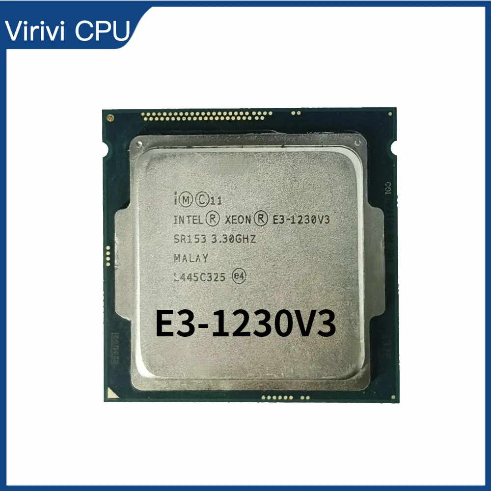 Intel Xeon E3-1230 V3 E3 1230 V3 E3 1230V3 3.3 GHz Quad-Core CPU Procesors 8M 80W LGA 1150
