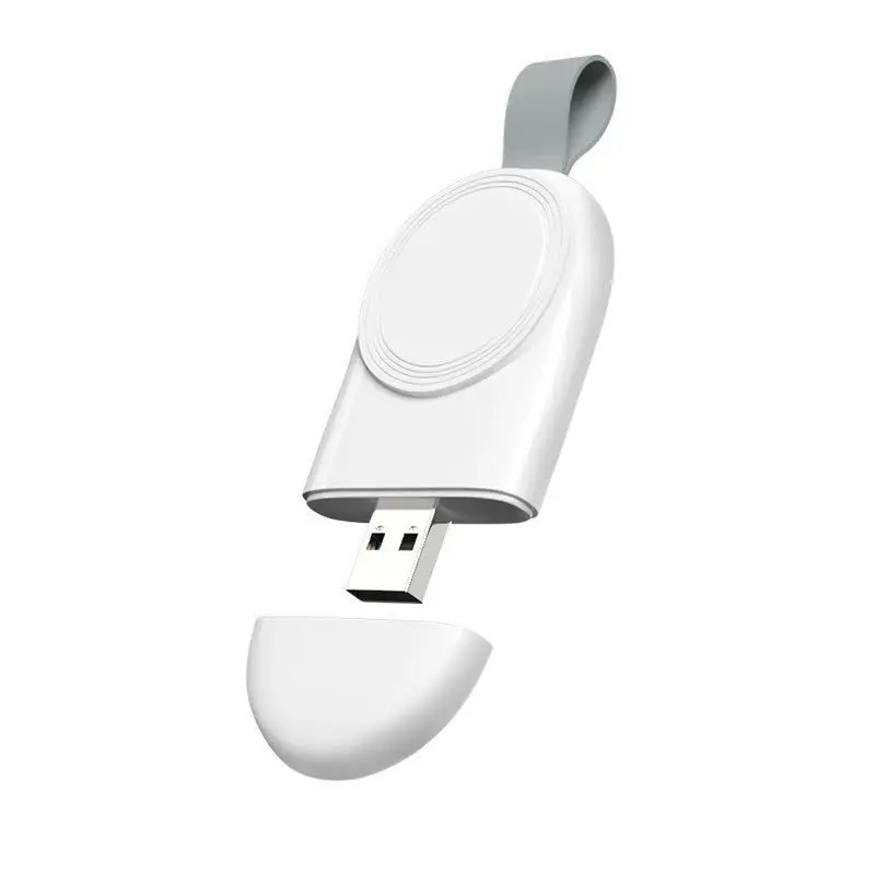 Mini Portatīvo Bezvadu Lādētājs Apple iWatch 1 2 3 4 5 Doka Adapteri Ātrās Uzlādes Lādētājs Smart Skatīties Bezvadu Lādēšanas Bāze