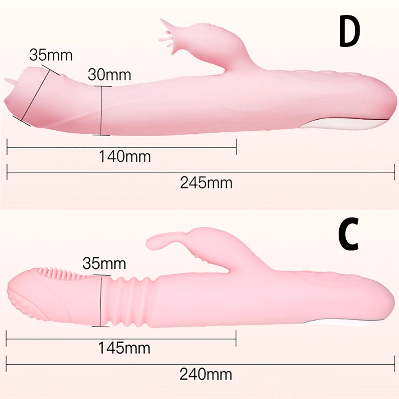 Automātiskā Teleskopiskie Dildo Vibrators G-Spot Trušu Vibrators Klitora Stimulators Apkures Vibrador Wand Massager Seksa Rotaļlietas Sievietēm