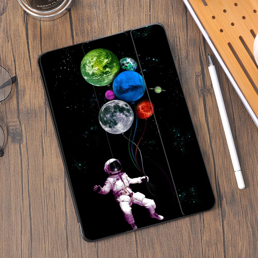 Astronauts Par 10.9 collu Gaisa 4 iPad Gadījumā 10.2 collu 8. Paaudzes 7. Silikona Ar pildspalvu Slota Vāciņu 11 collu Pro 