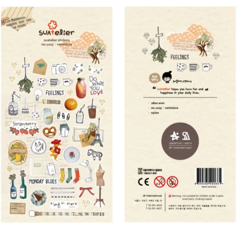 Izcelsmes Korejas Sonia Scrapbooking Augstas Kvalitātes Papīra Uzlīme Reminisce DIY Mājsaimniecības Piederumi Laivas Suatelier Apdare