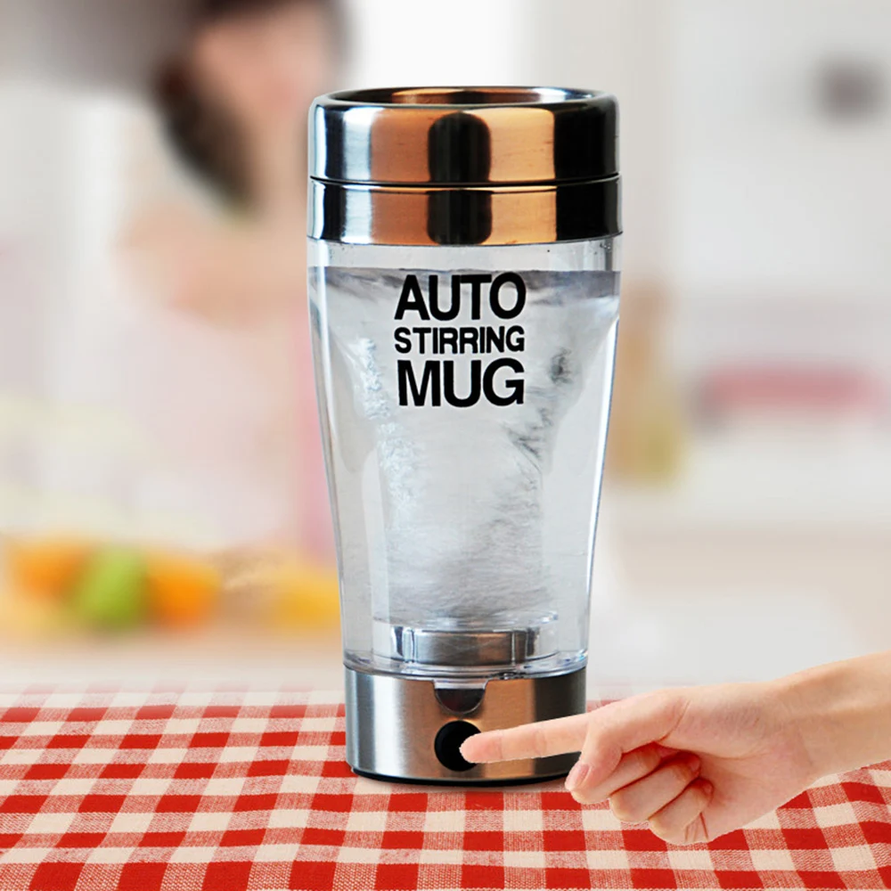 Wonderlife Sevi Maisa Krūze Automātiska Kafijas Piena Sajaukšanas Krūze Smart Maisītājs Cup caurspīdīga sula Kausa Elektriskā Olbaltumvielu Shaker Bottle