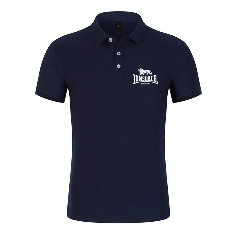 Augstas kvalitātes modes ērti, elpojoši īsām piedurknēm polo krekls zīmolu vīriešu Polo Krekls atpūtas biznesa polo krekls