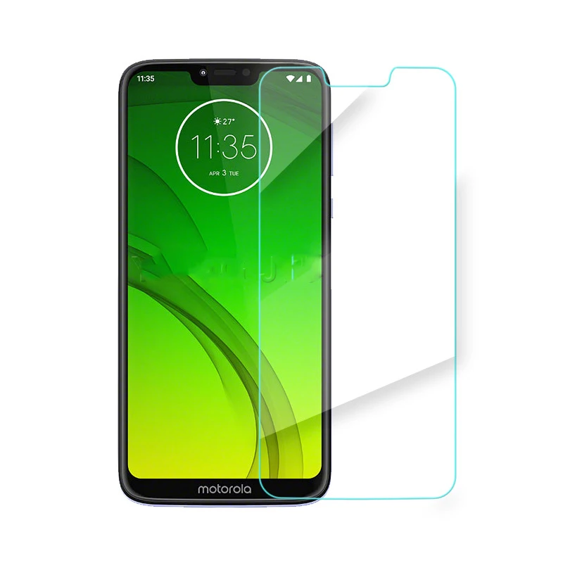 Viedtālrunis 9H Rūdīta Stikla Motorola Moto G7 Spēlēt Plus Jauda STIKLA aizsargplēvi Ekrāna Aizsargs pārsega tālruni