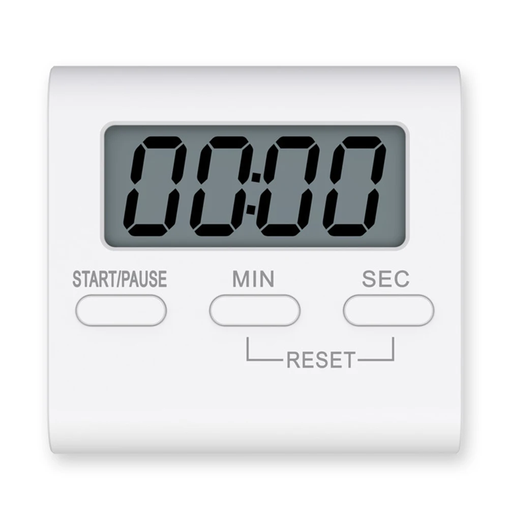 Mini Elektroniska LCD Displejs Taimeris Gatavošanas Cepšanas Dušas Studiju Atpakaļskaitīšanas Pulkstenis Miega Hronometrs Virtuves Taimeris Pulkstenis