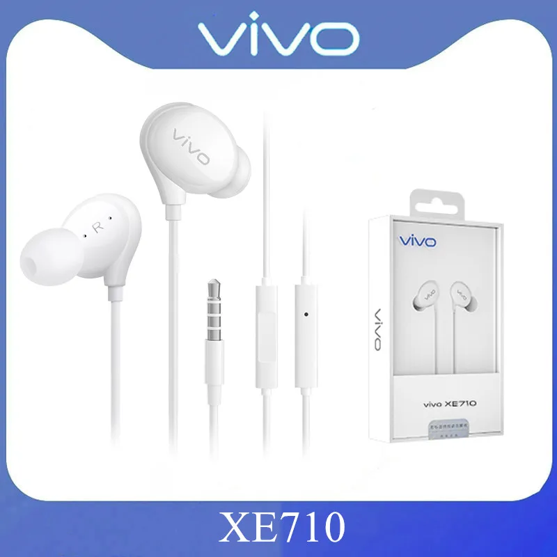 VIVO XE710 Austiņas Uzglabāšanas Kaste Hi-Fi skaņas ar 3,5 mm Spraudni Vadu Kontrolieris austiņas, lai VIVO X9plus X20 X21 X23 Nex