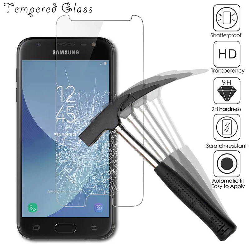 2 Gab 9H HD Screen Protector for Samsung S3 Neo S2Mini Tālrunis Grūti Rūdīts Tālrunis Glass aizsargstikls par Galaxy S7 S6 S5 S4