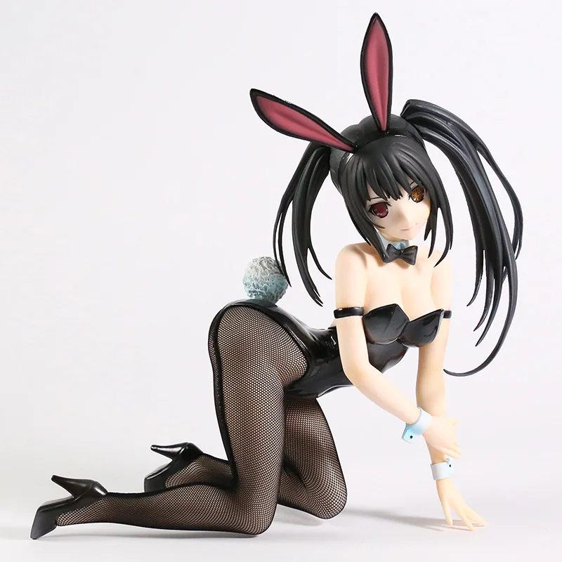 Datums Dzīvot Tokisaki Kurumi Bunny Girl Anime Attēls Modelis Darbvirsmas Rotājumi PVC Rotaļlietu Kolekcionējamus