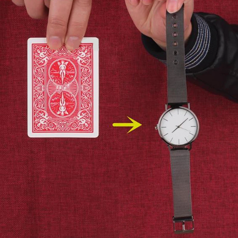 Mainīt Kartes, lai Noskatītos Slēgt Ielas Ilūziju Veidojums Mentalism Puzzle Rotaļlieta Skatīties Šo Kāršu Burvju Triki Galda Magic