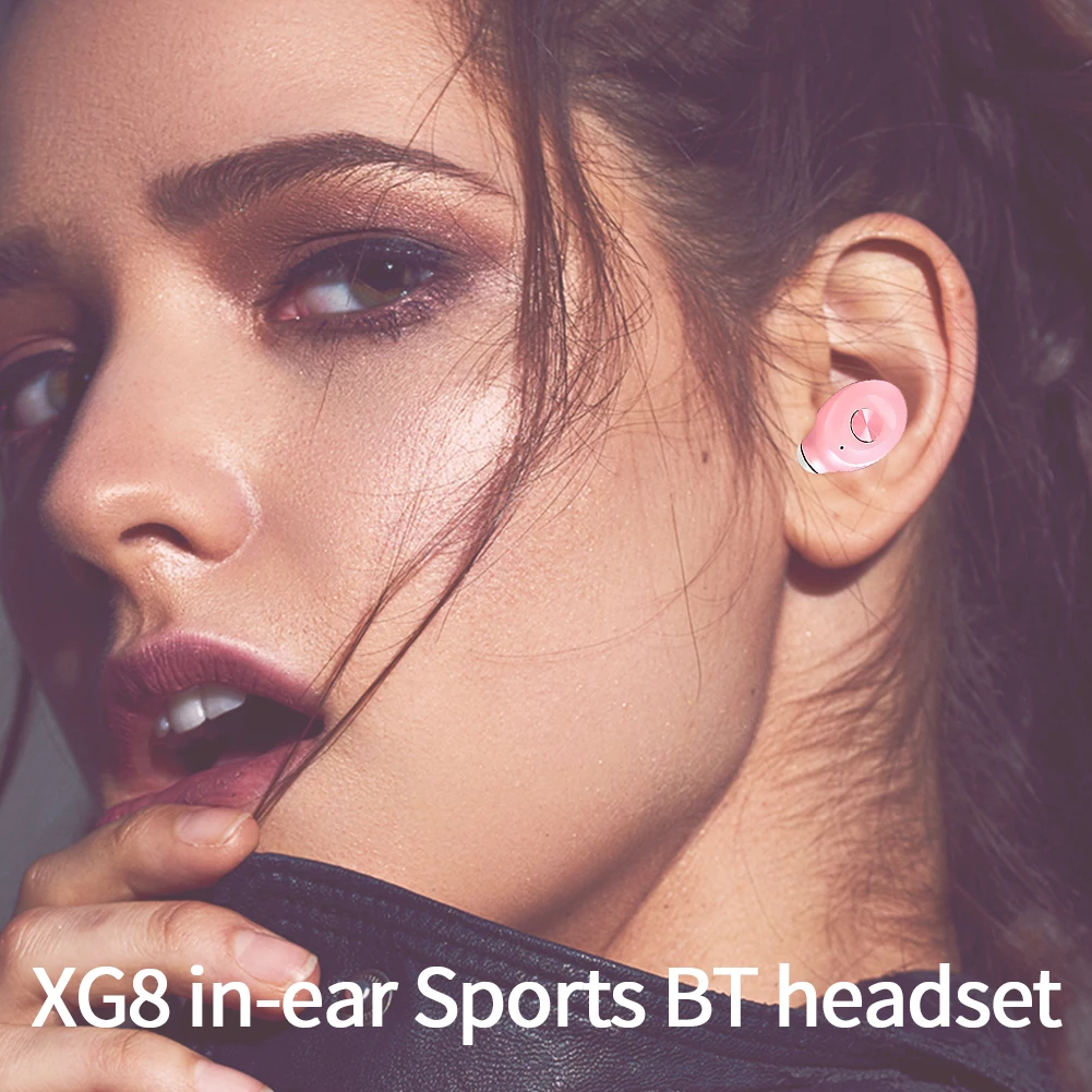 Mini Austiņas Touch Kontroli, In-Ear Austiņu Āra XG8 TWS Bluetooth saderīgu Bezvadu Earbuds Patīkams Austiņas Ornaments