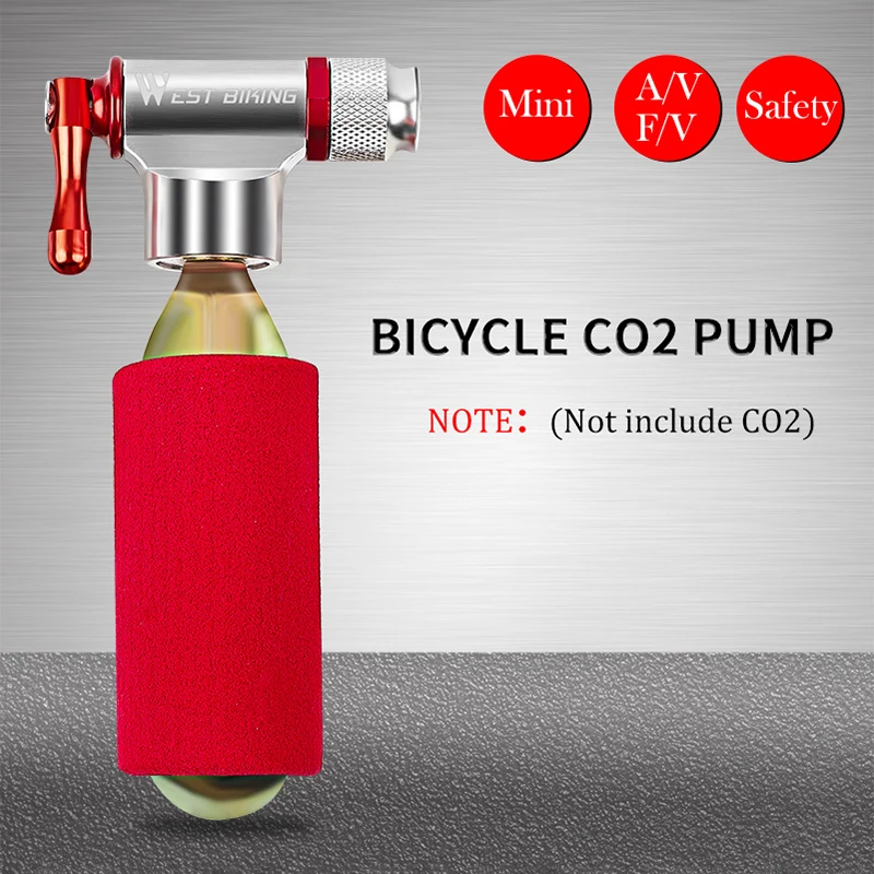 Kalnu velosipēdu ceļu velosipēds izjādes aprīkojums, Velosipēdu Sūknis muti Oglekļa dioksīda velosipēdu sūkņa sprauslu CO2 piepūšamās caurules Dropshipping