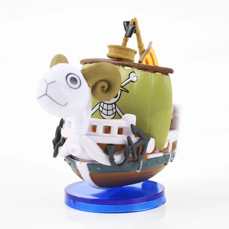 2Styles Jaunu Karstā Rotaļlietas Viens Gabals Iet Priecīgus Tūkstoši Saulains Pirātu Laivu Modelis Mini Attēls Kuģa Kolekcionējamus Lelles Bezmaksas piegāde