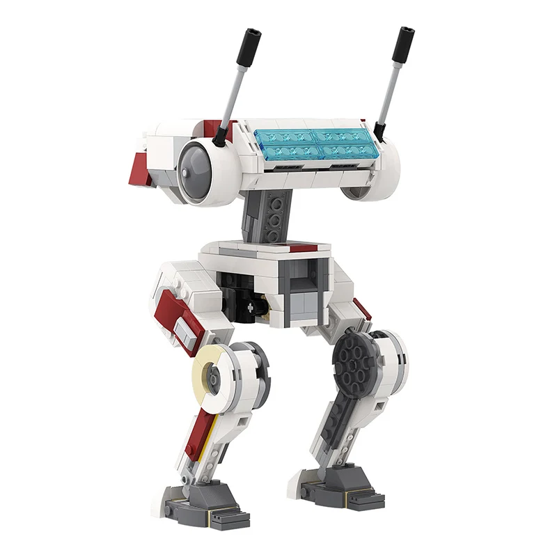 BZB KM 33499 Visuma Kara Kosmosa Sērija Intelligent Samazinājies Komandu BD-1 Robotu Veidošanas Bloku Modelis Amatniecības Apdare Mazulis Dāvanu Rotaļlietas