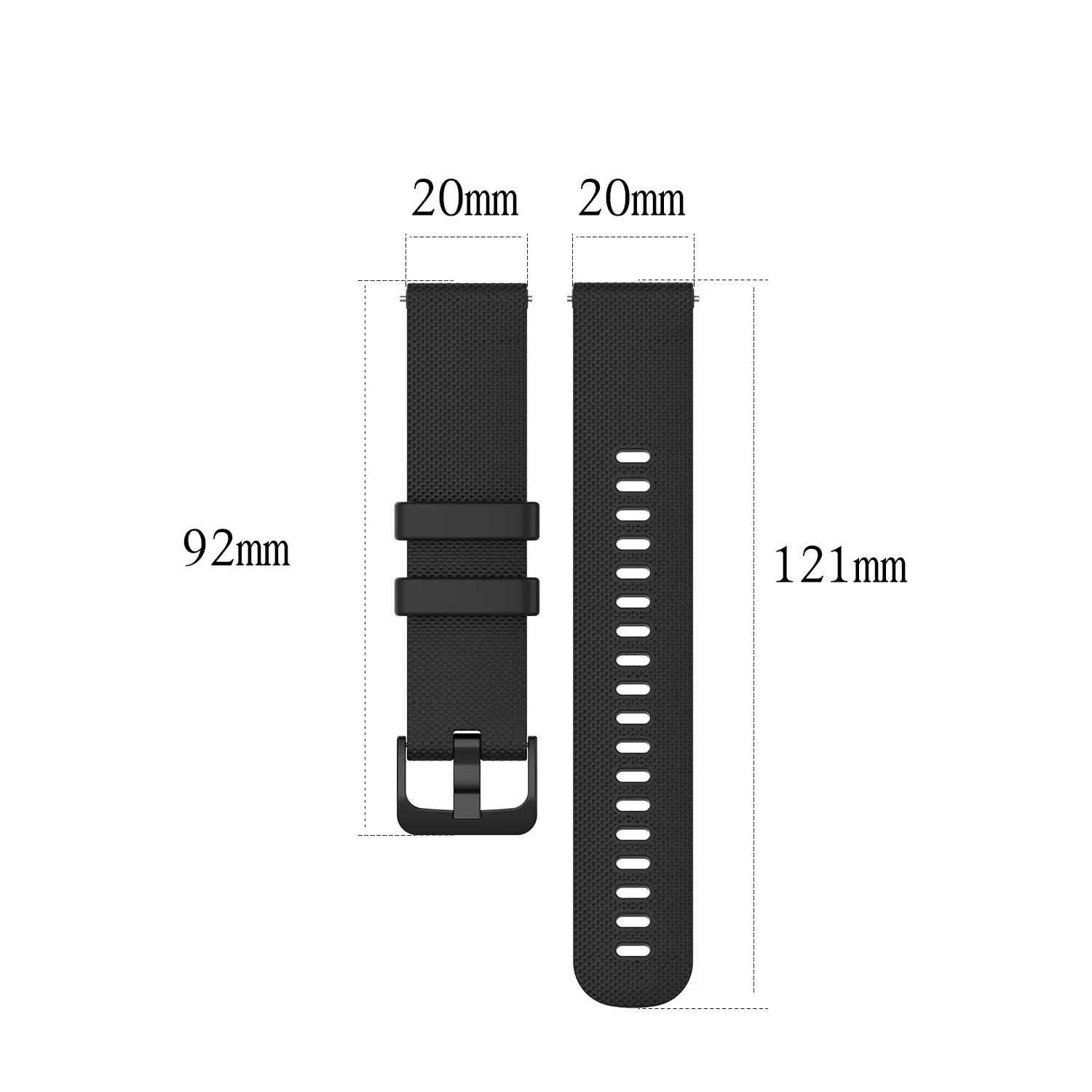 20mm Silikona Siksna COLMI P8 Smart Watch Band Nomaiņa Aproce Aproce Par COLMI P8 Plus Pro SE/P9 /P 12 Piederumi