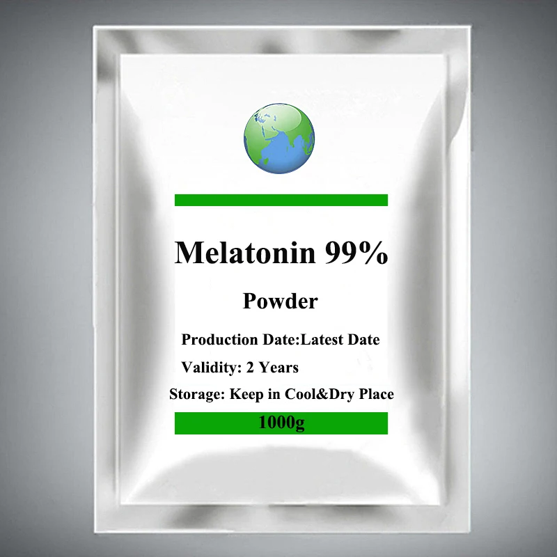 99% Melatonīna (MT/MLT)Miega Pulveris Veicina Miegu,Nomierina un Nomierina Nervus 500-1000g