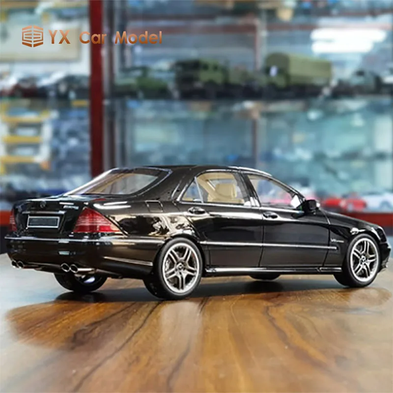 1:18 Die-casting automašīnas modelis S65 luksusa auto (S-klase W220 automašīnas modeli