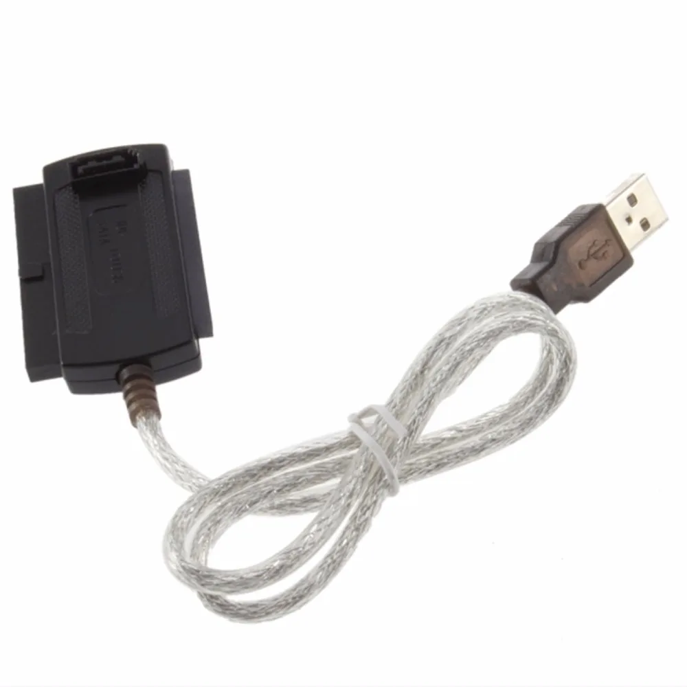 Jauns USB 2.0 IDE SATA 5.25 S-ATA/2.5/3.5 Adaptera Kabelis Brand New Dropshipping