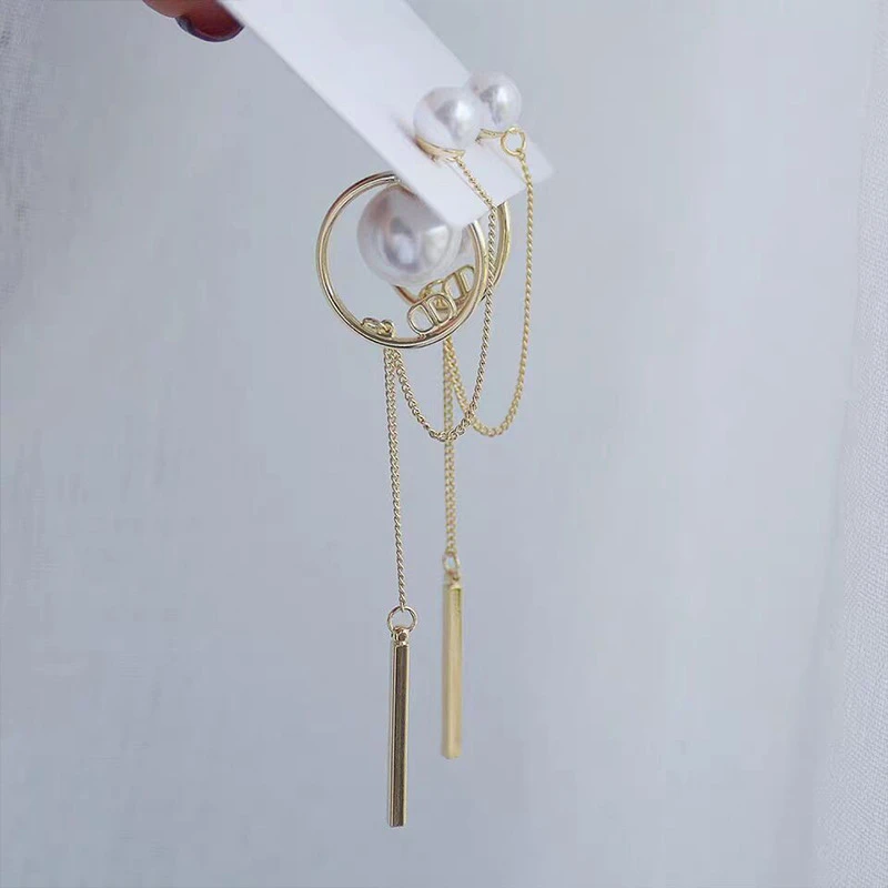 Moderns Šarmu korejiešu Stilā, Vienkāršs Dizains Pērļu Auskari Pušķis Sieviešu Auskarus Zelta Krāsā Rotaslietas, Aksesuāri, Dāvanu