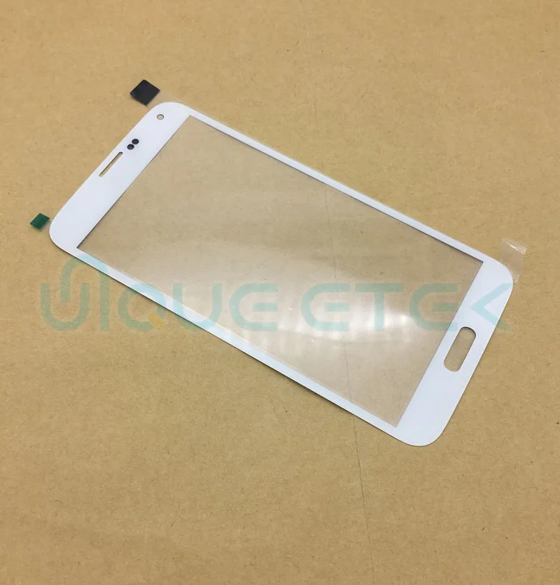 Sākotnējo Pieskarieties Stikla Panelis Samsung Galaxy S5 9600 SM-G900F Priekšā Digitizer Stikla (Nav Flex Cable)