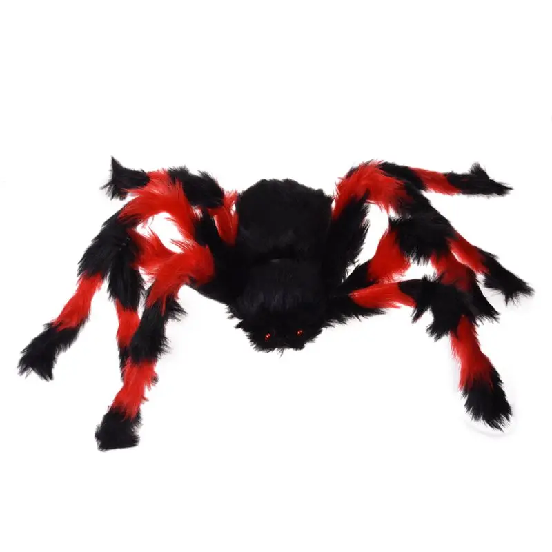 75cm Lielu Zirnekli, Plīša Rotaļlieta / Halloween Dekoru