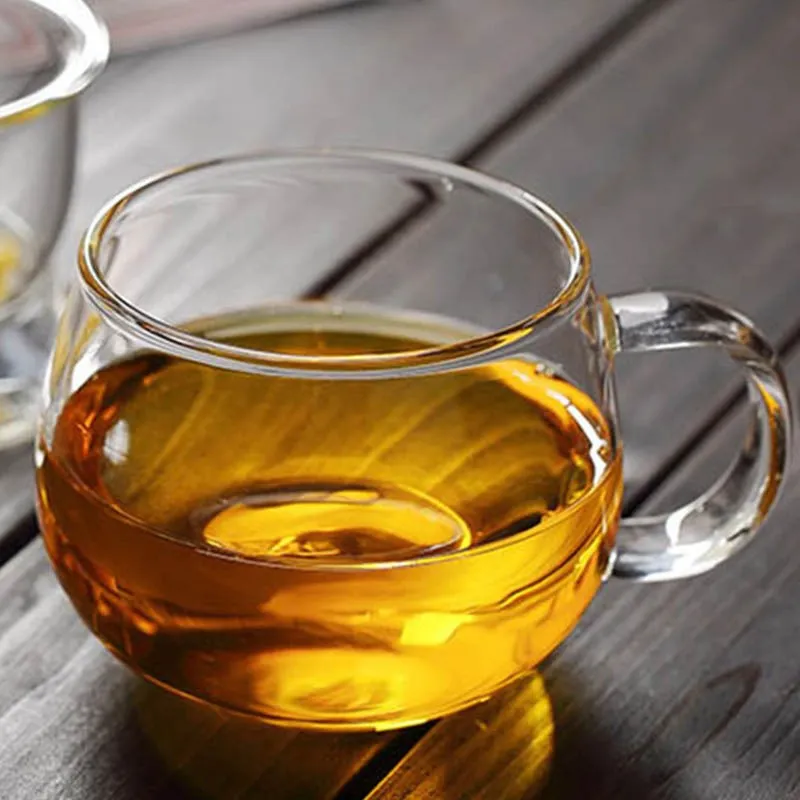 Puses Pūš Termiski Izturīga Stikla Tējas Tase ar Vāku un Infuser 300ml Borsilikāta Stikla Tējas Tase Inovatīvu Tēja Pudele ar Filtru