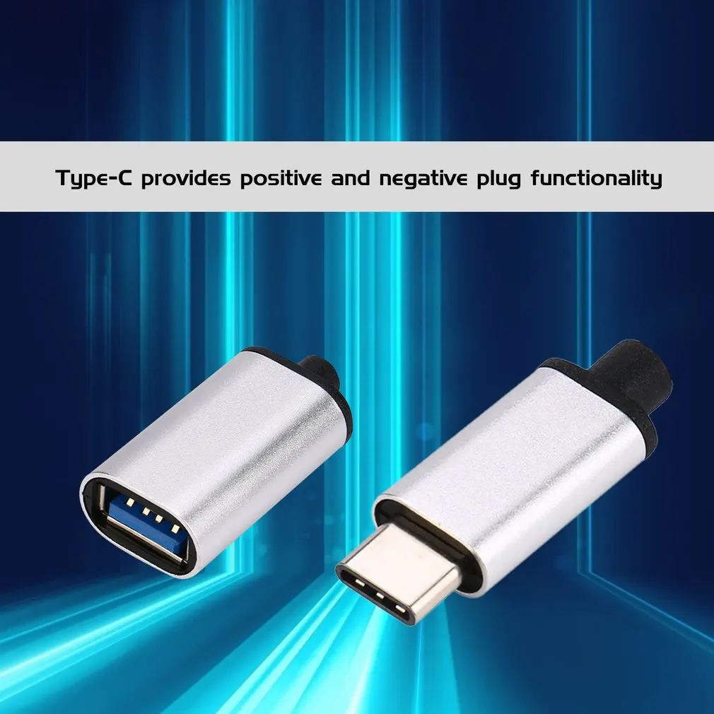 18 cm Tips-c OTG Adaptera Kabelis USB 3.1 C Tipa Vīriešu USB 3.0 Sieviete OTG Datu Vadu Adapteri, Nk iepirkšanās- - ACEHE N/A