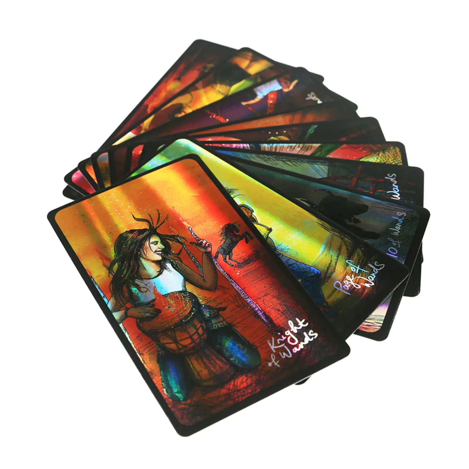 78pcs Tarot Kartes Pilnas angļu Gaismas Seer Tarot Tarot Kartes Rūpnieciski Izgatavotas Augstas Kvalitātes Tarot Klāja Klāja Spēļu Kārtis Sievietēm Meitene