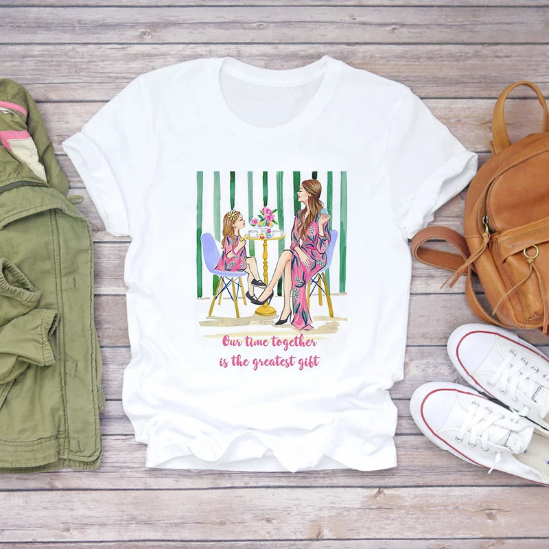 Giyu ir 2021. Modes Mamma, T-krekli Māte Meitu Drukāšanas Mama Karikatūra Izdrukāt Grafikas Tee Top Dāmu Krekls Sievietēm, Sieviešu t-veida T-Krekls