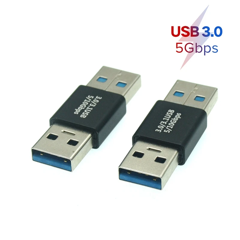 5Gbps USB 3.0 Tipa Sieviešu un Vīriešu Savienotājs, Iespraudiet Adapteri USB3.0 dual Vīriešu / Sieviešu Savienotājs Adapteris Savienotājs