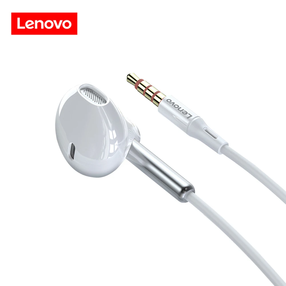 QueenAcc Lenovo XF06 3,5 mm Vadu Austiņas In-Ear Austiņas Stereo Mūzikas Austiņas Earbuds In-line Vadības ar Mikrofonu