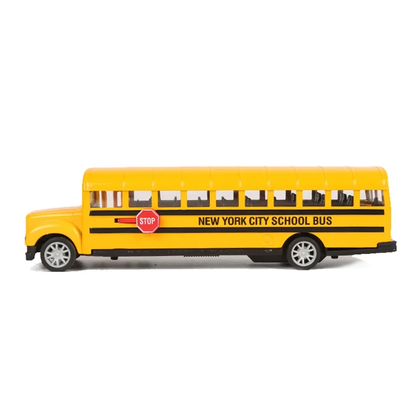 Simulācijas Sakausējuma Pull Atpakaļ Skolas Autobusu Auto Modelis Lējumiem Transportlīdzekļa Rotaļlietas Agrīnās Izglītības Rotaļlieta Bērniem Dāvanas dzimšanas dienas dāvanas Ziemassvētkiem