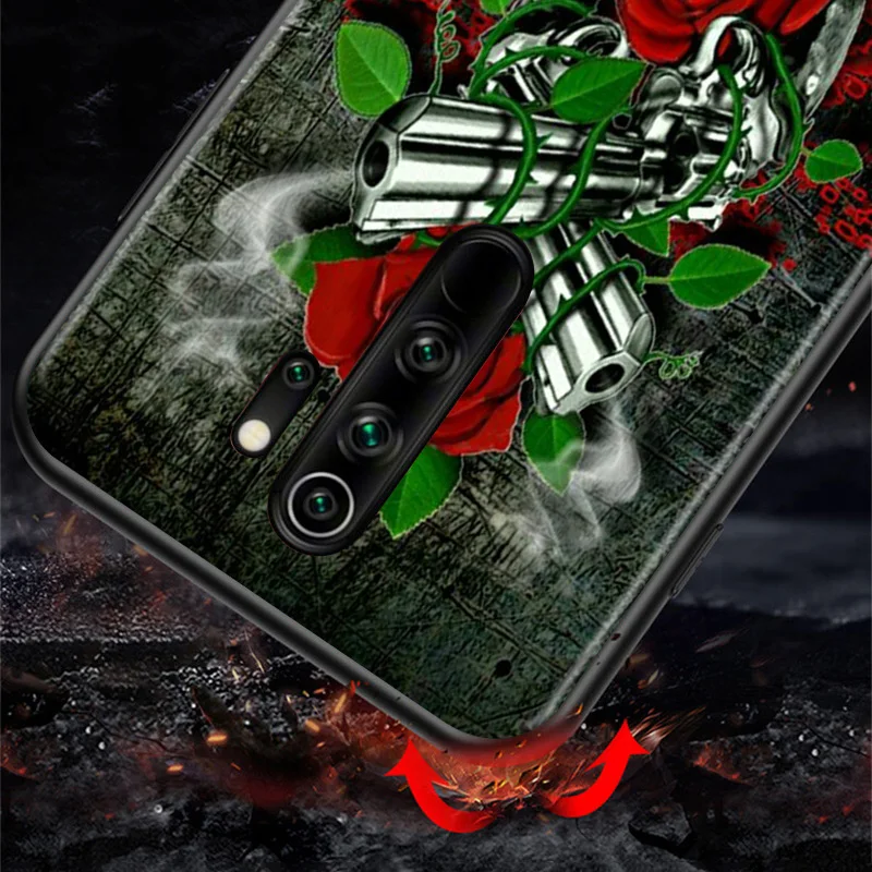 Guns N Roses Joslas Xiaomi Redmi K30 Ultra 10X 9.I 9.A 9.C 9 IET K20 8.A 8 S2 Poco X2 M2 F2 Pro 5G Telefonu Gadījumā