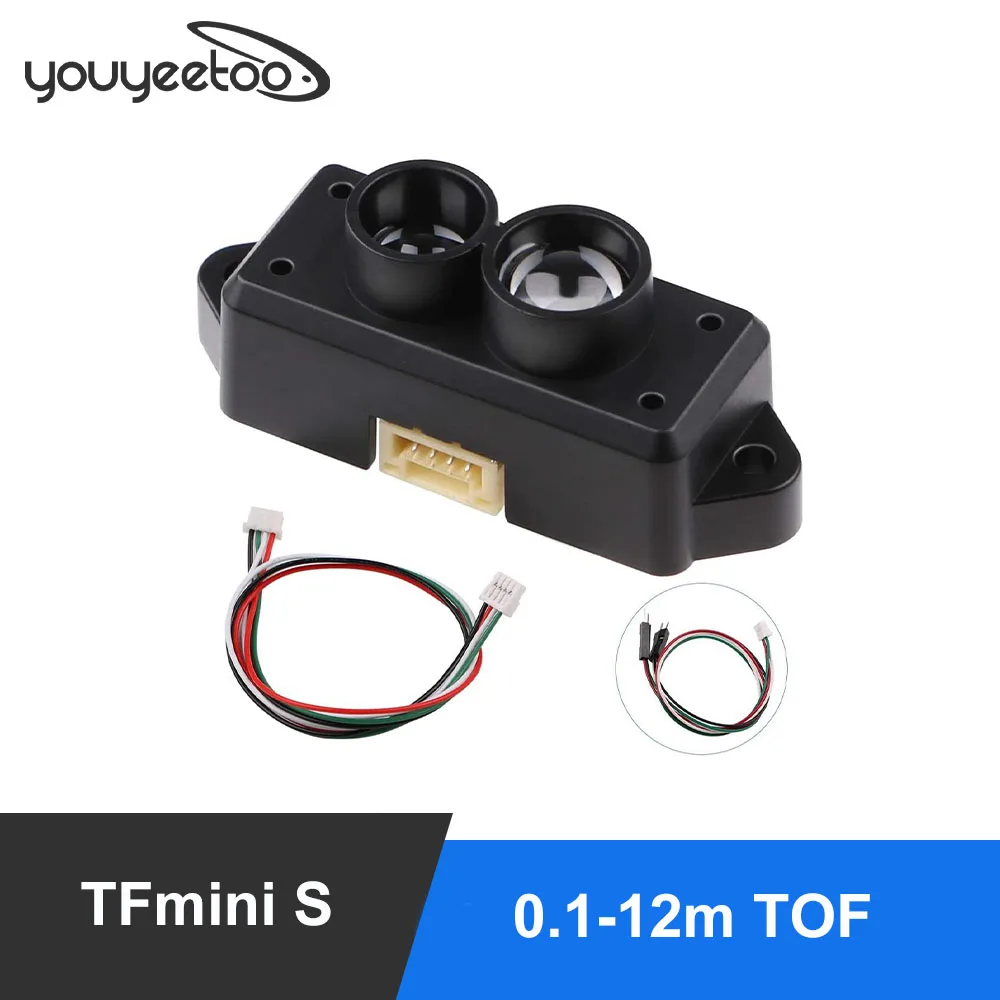 Benewake TFmini-S Lidar Range Finder Sensora Modulis TOF Vienu Punktu Mikro Sākot UART & IIC 0.1-12m (Jaunināšanas Versiju TFmini)