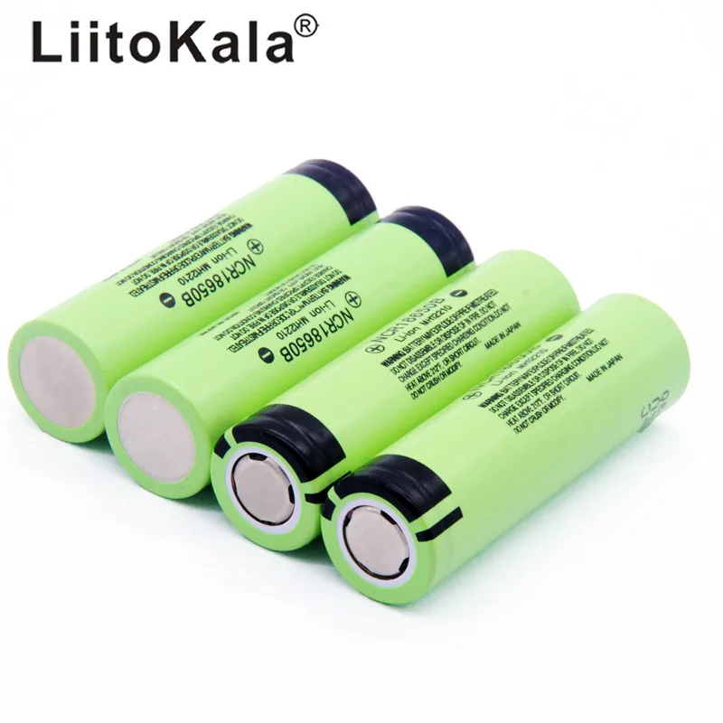 LiitoKala Jaunu Oriģinālu NCR18650B 3,7 v 3400 mah 18650 Litija Akumulators Zibspuldzes baterijas