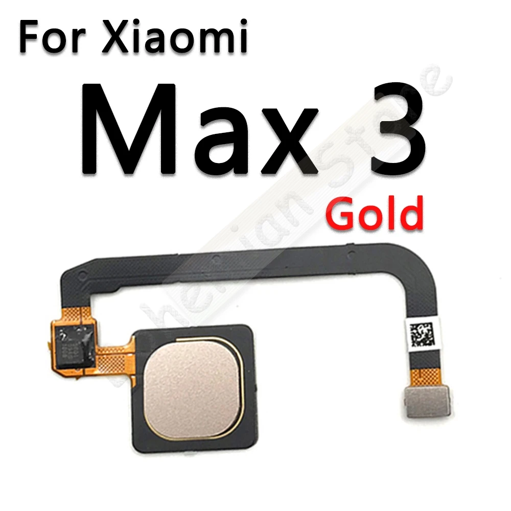 Oriģināls Par Xiaomi Mi Max Sajauc 2 2s 3 Atpakaļ, Mājas Taustiņš Touch ID Skeneris, pirkstu Nospiedumu Sensors Flex Kabelis Tālruņa Daļas