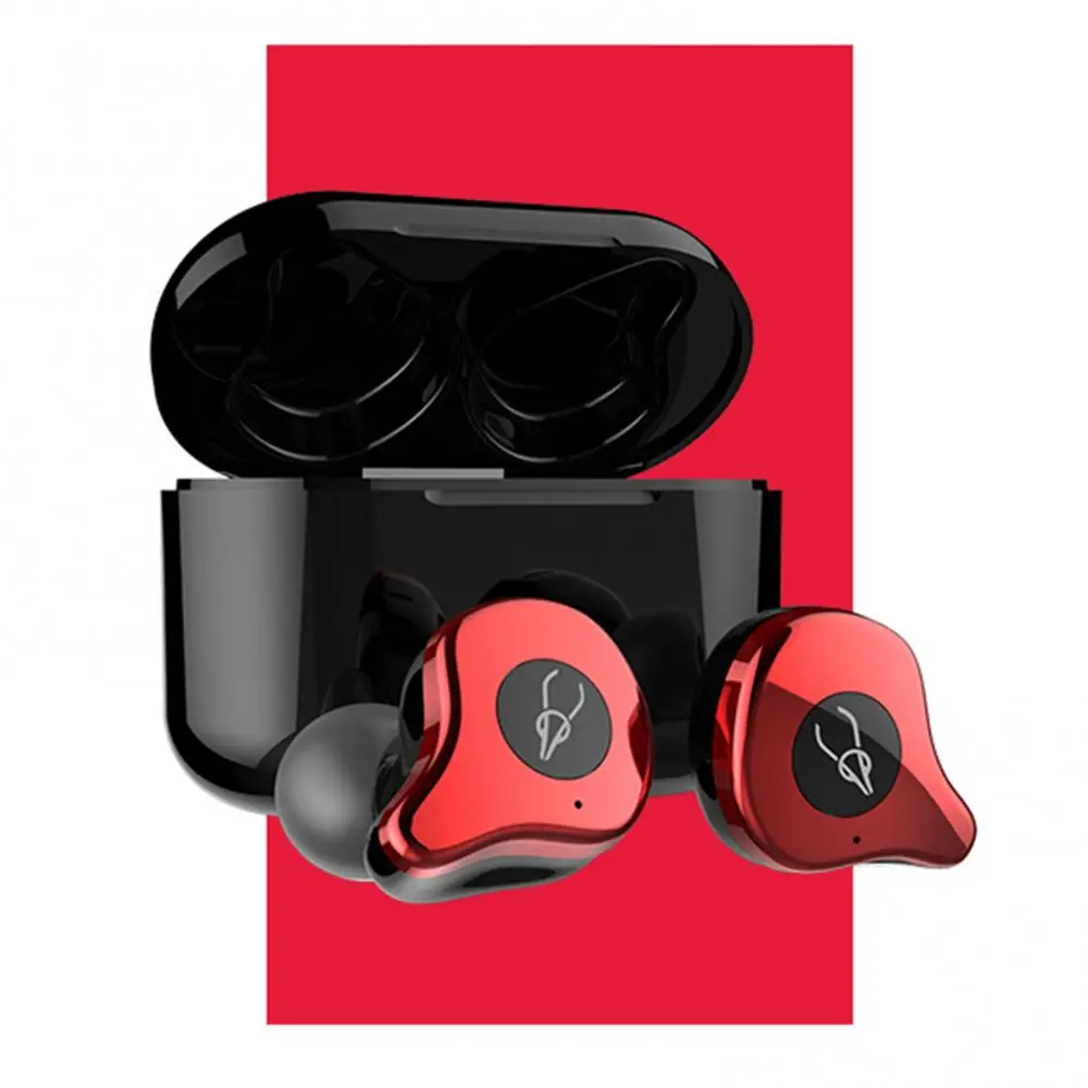 Sabbat E12 Ultra Denoise Bezvadu Bluetooth 5.0 Stereo In-Ear Austiņas ar Maksas Kaste