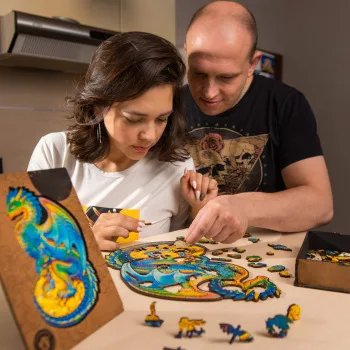 Augstākās Kvalitātes 3D Jigsaw Koka Puzles Katru Gabalu ir Dzīvnieku Formas Karte Pieaugušajiem, Bērnu Rotaļlietas, Dāvanas Ģimenei Puzzle Spēle Mājās Apdare P