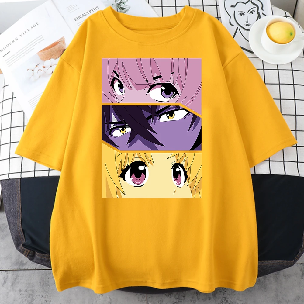 Mans Varonis Augstskolu Anime Killua Acis Apdrukas T-Krekls Sieviešu Modes Karikatūras Apģērbu O-veida Kakla Ikdienas Topi Pavisam liela Izmēra T Krekls