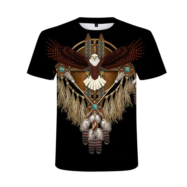LIASOSO 3D T Krekls Vīriešu Indiešu Bohēmijas Stila Gadījuma Tee Print T-krekls Zēnu, Topi Pāris Elastību T Krekls Street Wear