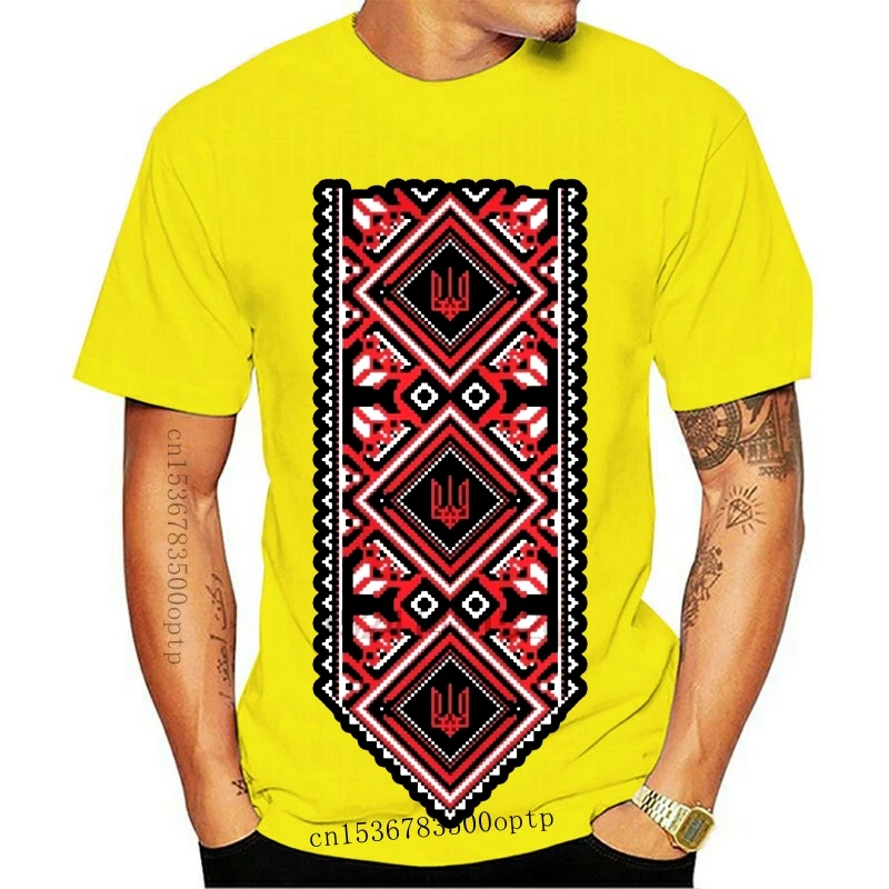 T krekls 2018 Modes vīriešu t-krekls ukrainas Izšūti Drukāt Vyshyvanka T-Krekls Ukrainas