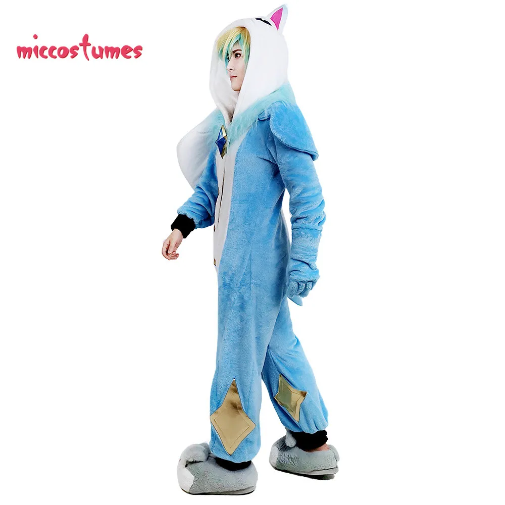 Pidžamas Aizbildnis Ezreal Vīriešu Pidžamas Ar Garām Piedurknēm Halloween Apģērbs Fullset Jumpsuit