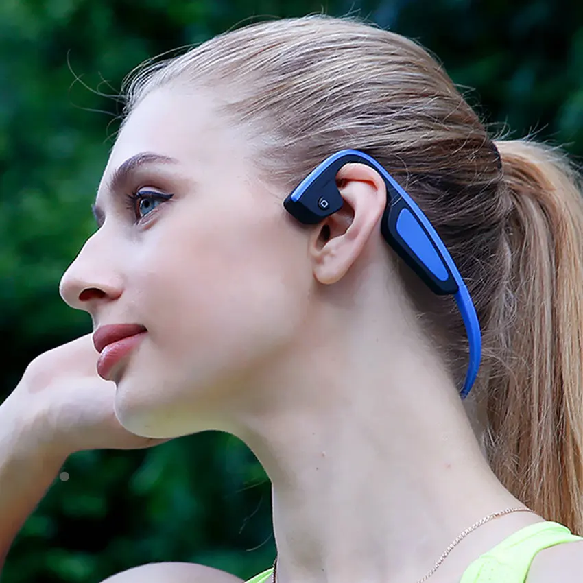 Atvērtās auss Kaula Vadāmība Sporta Bezvadu Bluetooth Austiņas LF-19 Stereo Austiņas Austiņas Mikrofons Atbalsta Rokās Bezmaksas Zvanu