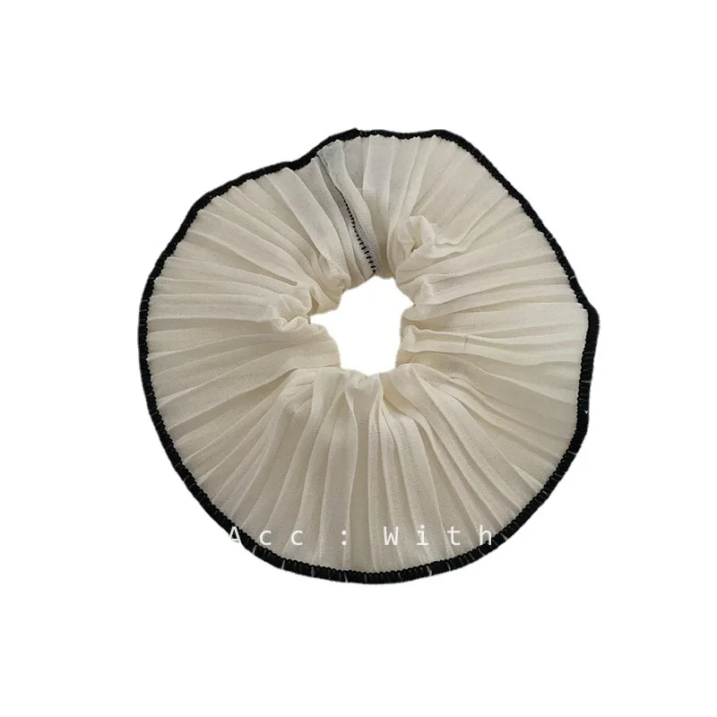 Korejas INS piena cukurs balts temperaments salds franču resnās zarnas loks matu bumbiņas, matu virves meitene nozvejas klipu matu aksesuāri