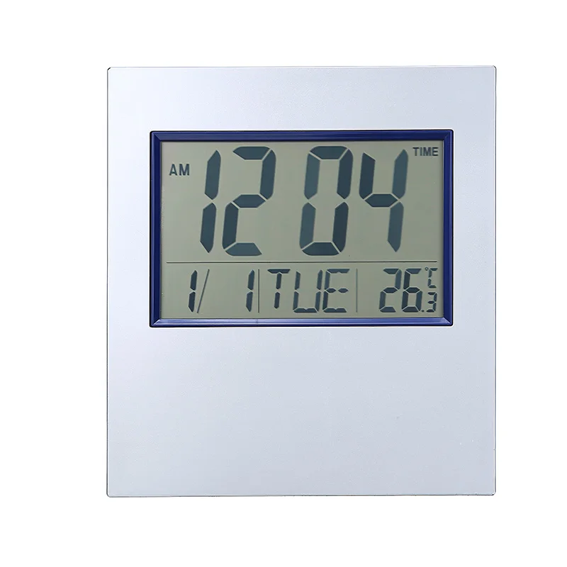 Mājas LCD Digitālais Modinātājs Temperatūras pulkstenis Galda Pulkstenis Taimeris Ar Snaudas Funkciju Liela Ekrāna, Mājas Dekoru