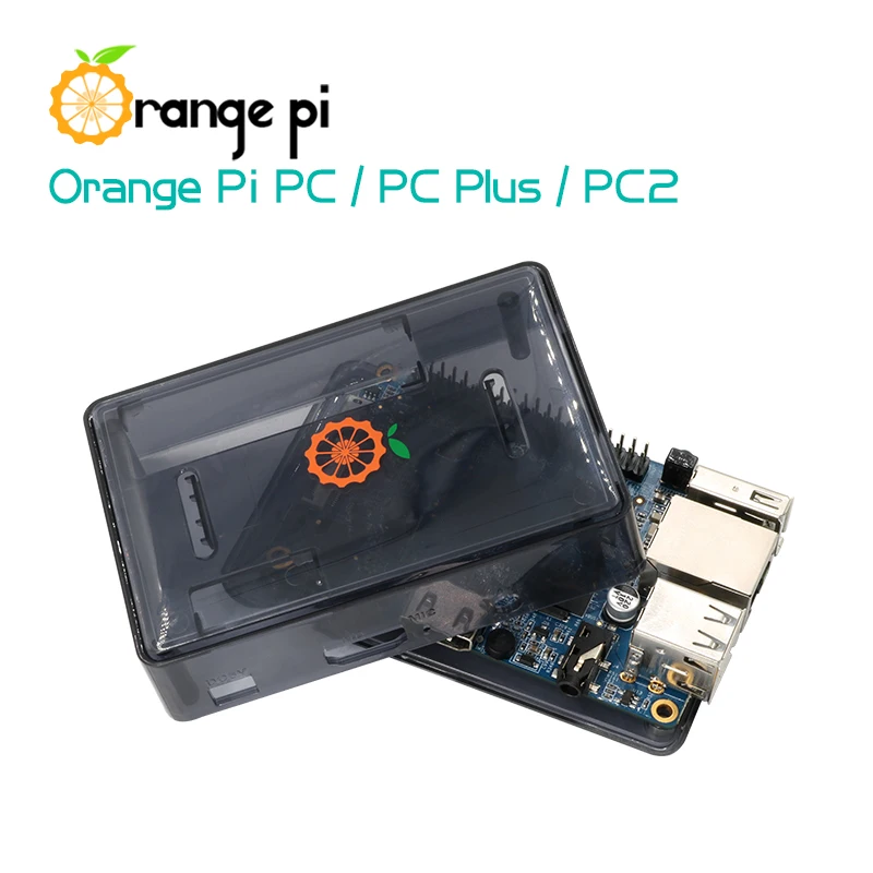 Apelsīnu Pi PC/PC Plus Dēļi ABS Melns korpuss