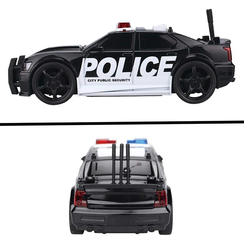Simulācijas Policijas Auto, Rotaļu Veikšanu Glābšanas Vehical Modelis ar Skaņas un Gaismas ,Labākā Dāvana Bērniem Zēni un Meitenes