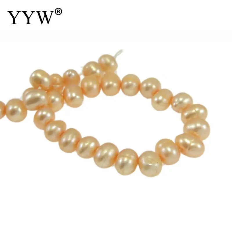 Vairumtirdzniecības kultivētas pērles baroka saldūdens pērļu krelles 5-6mm 0.8 mm 14.5 collu rotaslietas pieņemšanas diy kaklarota, aproce rotaslietas