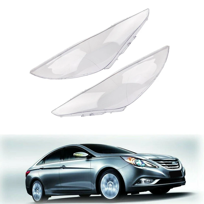 Automašīnas Priekšējās Lampas Toni, Lukturu Maskas Lukturi Shell Abažūrs Vāks Hyundai Sonata 2011. -. gadam