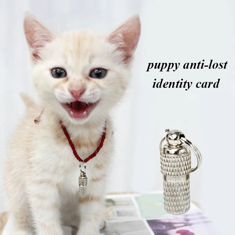 Identitātes Caurules Kaķis Apkakles Personalizētu Frāzi Suns Plāksnītē Pet Produkti Anti Zaudēja Nosaukums, Adrese Etiķetes Pet ID Nosaukums
